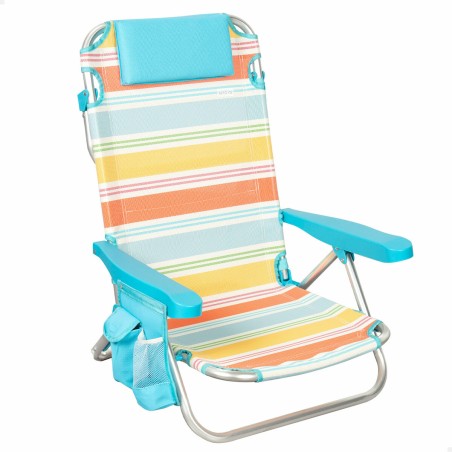Sedia da Spiaggia Aktive 48 x 75 x 48 cm (2 Unità)