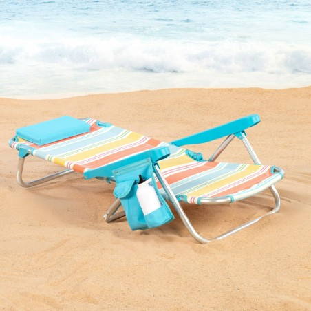 Sedia da Spiaggia Aktive 48 x 75 x 48 cm (2 Unità)