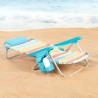 Sedia da Spiaggia Aktive 48 x 75 x 48 cm (2 Unità)