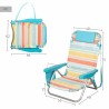 Sedia da Spiaggia Aktive 48 x 75 x 48 cm (2 Unità)