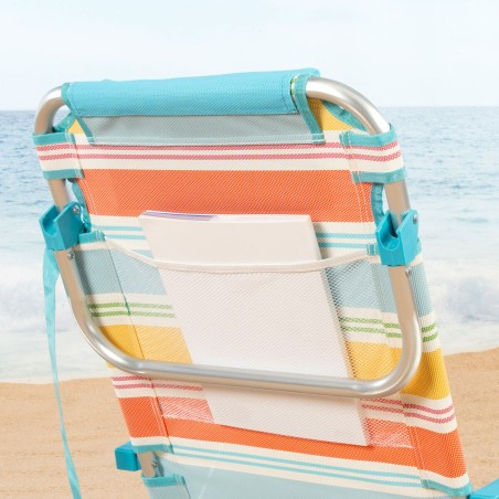 Sedia da Spiaggia Aktive 48 x 75 x 48 cm (2 Unità)