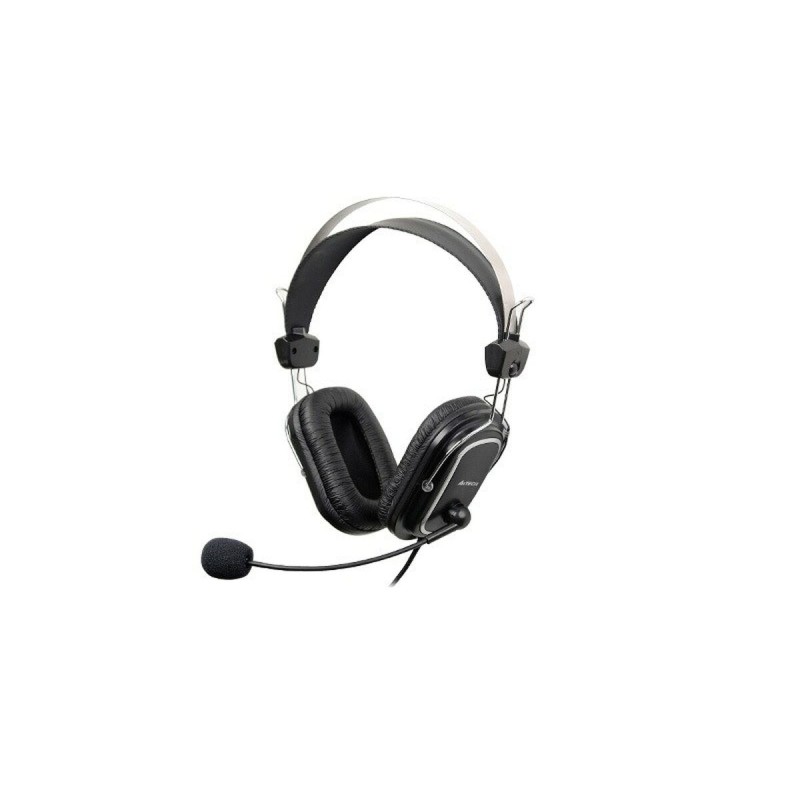 Auricolari con Microfono A4 Tech EVO Vhead 50 Nero Auricolari con Microfono A4 Tech EVO Vhead 50 Nero