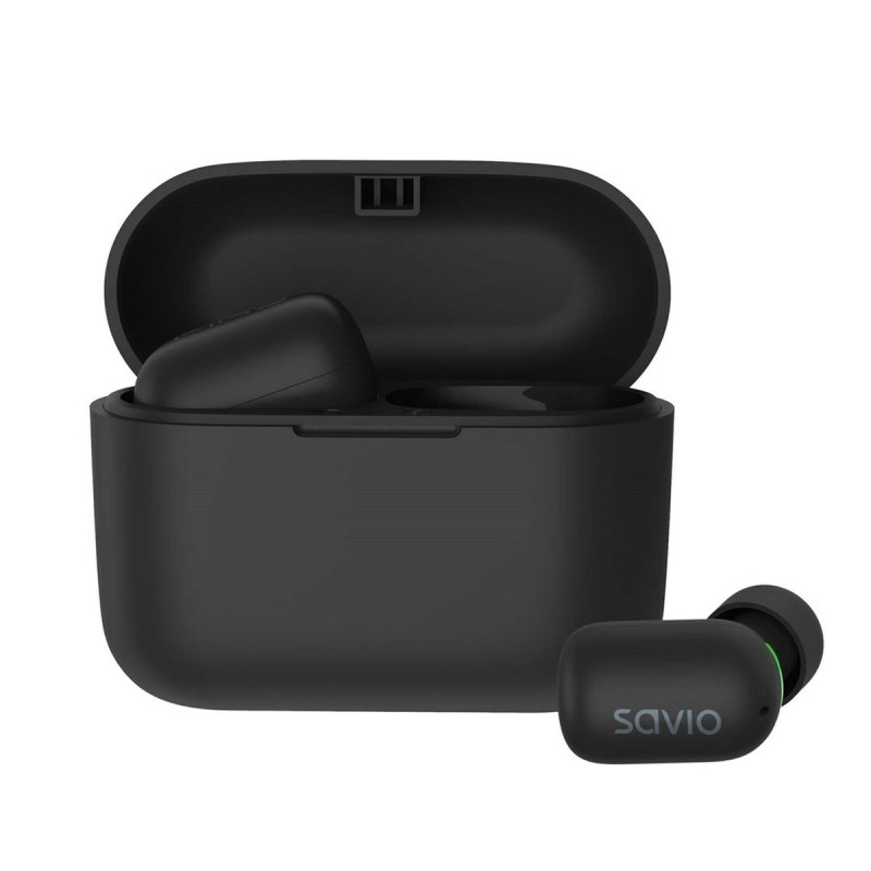 Auricolari in Ear Bluetooth Savio TWS-09 Nero Auricolari in Ear Bluetooth Savio TWS-09 Nero