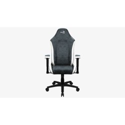 Sedia Gaming Aerocool Crown AeroSuede Azzurro Nero Acciaio