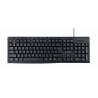 Tastiera GEMBIRD KB-UM-107 Qwerty US Nero