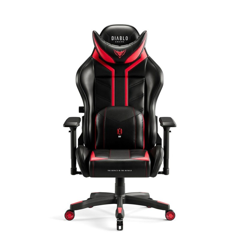 Sedia Gaming Diablo Chairs Diablo X-Ray 2.0 Nero Rosso Sedia Gaming Diablo Chairs Diablo X-Ray 2.0 Nero Rosso