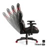 Sedia Gaming Diablo Chairs Diablo X-Ray 2.0 Nero Rosso