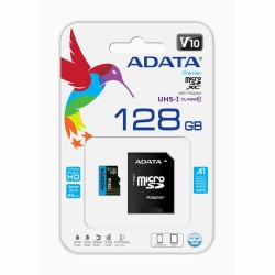 Scheda Di Memoria Micro SD con Adattatore Adata Premier 128 GB