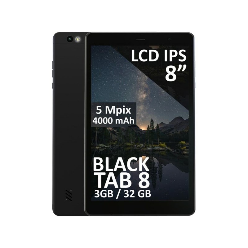 Tablet Blow BlackTAB8 Unisoc T310 3 GB RAM 32 GB Nero Tablet Blow BlackTAB8 Unisoc T310 3 GB RAM 32 GB Nero