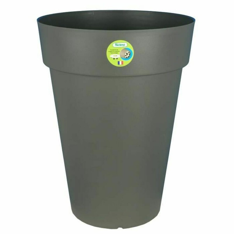 Vaso Riviera Soleilla Grigio Rotondo Ø 50 x 66 cm Vaso Riviera Soleilla Grigio Rotondo Ø 50 x 66 cm