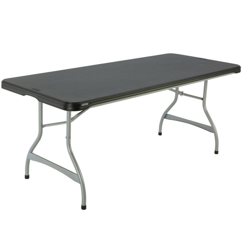 Tavolo Pieghevole Lifetime 182 x 73,5 x 76 cm Acciaio Plastica Tavolo Pieghevole Lifetime 182 x 73,5 x 76 cm Acciaio Plastica