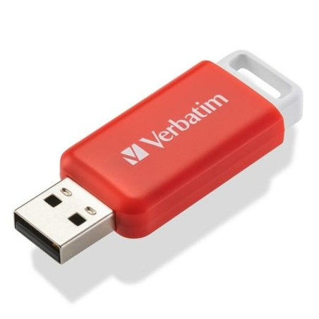 Memoria USB Verbatim V Databar Rosso 16 GB
