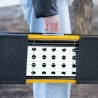 Barbecue Portatile Aktive Acciaio 89 x 32 x 22 cm Giallo