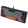 Tastiera meccanica Tracer TRAKLA47297 Bianco Multicolore QWERTY