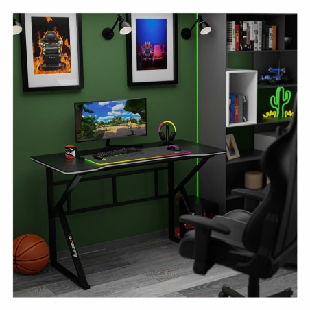 Scrivania Gaming Huzaro HZ-Hero 1.6 Black Nero 120 x 75 x 60 cm