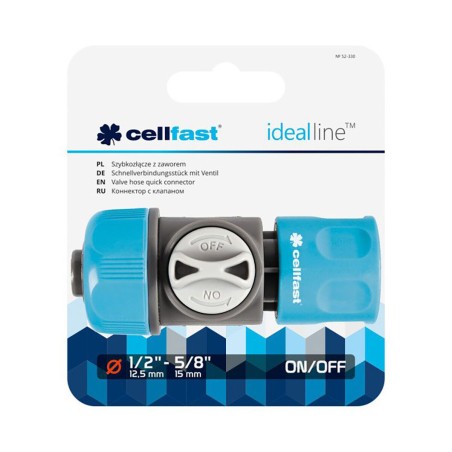 Connettore tubo Cellfast 1/2" 5/8"