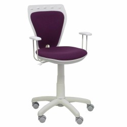 Sedia da Ufficio Salinas Piqueras y Crespo LB760RF Bianco Viola Per ragazzi