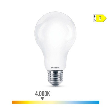 Lampadina LED Philips D 120 W 13 W E27 2000 Lm 7 x 12 cm (4000 K) 7 x 12 cm