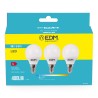 Confezione da 3 lampadine LED EDM 98202 G 35 W 5 W 50 W E14 400 lm Ø 4,5 x 8 cm (6400 K)