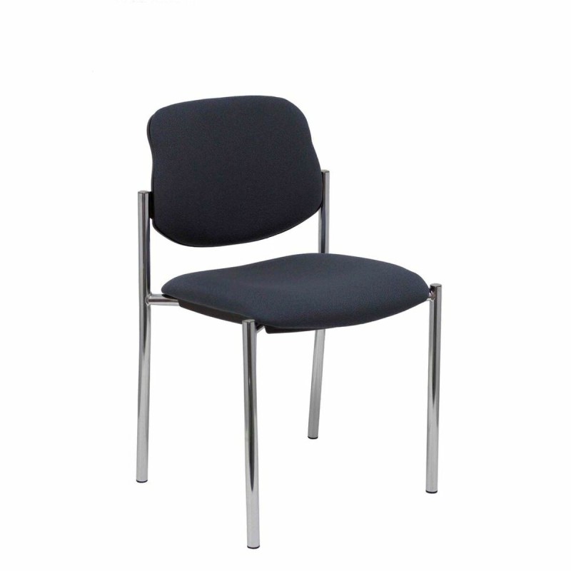 Sedia per Reception Villalgordo Piqueras y Crespo BALI600 Grigio Grigio scuro Ecopelle Sedia per Reception Villalgordo Piqueras y Crespo BALI600 Grigio Grigio scuro Ecopelle