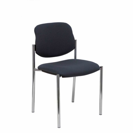 Sedia per Reception Villalgordo Piqueras y Crespo BALI600 Grigio Grigio scuro Ecopelle