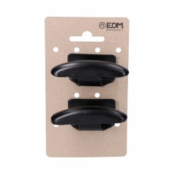 Chiodo adesivo EDM 85575 Nero Acciaio ROPA 2 Unità