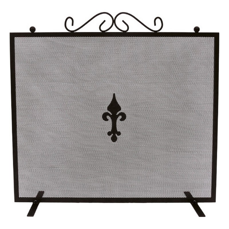 Protettore da Camino EDM 85756 Nero 67,3 x 0,8 x 61 cm Protettore da Camino EDM 85756 Nero 67,3 x 0,8 x 61 cm