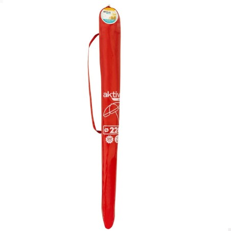 Ombrellone Aktive UV50 Ø 220 cm Poliestere Metallo 220 x 209 x 220 cm (6 Unità)