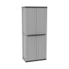 Armadio guardaroba Terry jline268 Nero Nero/Grigio Resina Plastica 68 x 37,5 x 163,5 cm