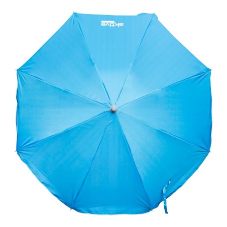 Ombrellone Aktive UV50 Ø 180 cm Azzurro Poliestere Alluminio 180 x 187,5 x 180 cm (12 Unità)