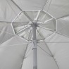 Ombrellone Aktive UV50 Ø 180 cm Azzurro Poliestere Alluminio 180 x 187,5 x 180 cm (12 Unità)