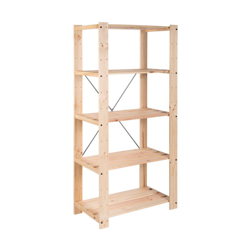 Scaffale Astigarraga Evolution 5 174,5 x 76,5 x 38,5 cm Marrone Pino 5 Mensole Scaffale Astigarraga Evolution 5 174,5 x 76,5 x 38,5 cm Marrone Pino 5 Mensole
