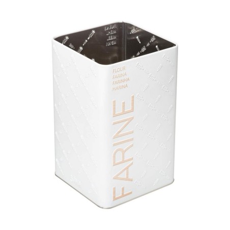 Scatola Multiuso Nature Scandi Metallo Bianco 1 Kg