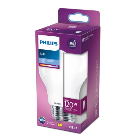 Lampadina LED Philips D 120 W 13 W E27 2000 Lm 7 x 12 cm (6500 K)