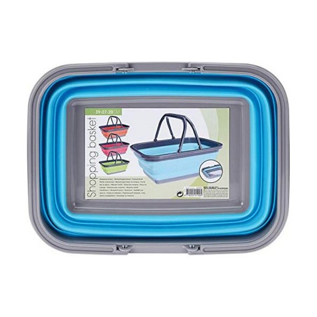 Cesta Pieghevole per i Panni Ultra Clean polipropilene Plastica 39 x 27 x 28 cm 39 x 27 x 14,5 cm