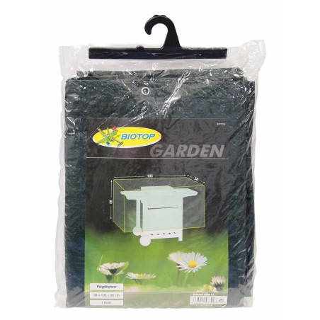 Coperchio di protezione per barbecue Altadex Verde Polietilene 103 x 58 x 58 cm
