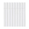 Divisorio Nortene Plasticane Ovale 1 x 3 m Bianco PVC