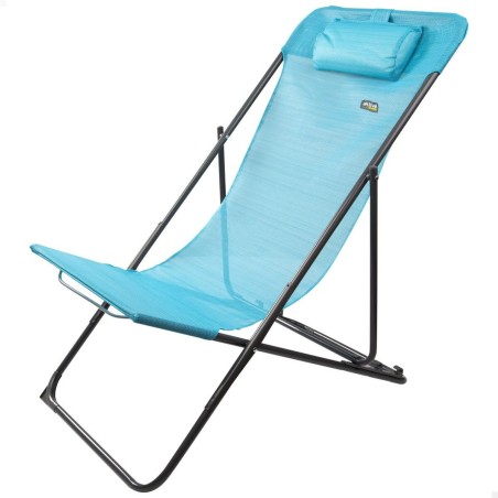 Lettino reclinabile Aktive Azzurro 53 x 87 x 78 cm (4 Unità)