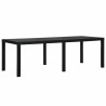 Tavolo da Pranzo IPAE Progarden Indo ind012an Estensibile Antracite 220 x 90 x 72 cm