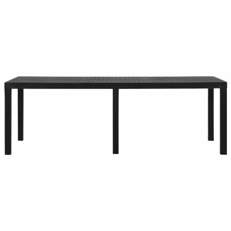 Tavolo da Pranzo IPAE Progarden Indo ind012an Estensibile Antracite 220 x 90 x 72 cm