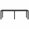 Tavolo da Pranzo IPAE Progarden Indo ind012an Estensibile Antracite 220 x 90 x 72 cm