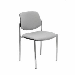 Sedia per Reception Villalgordo Piqueras y Crespo RBALI40 Grigio Ecopelle
