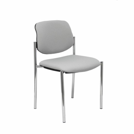 Sedia per Reception Villalgordo Piqueras y Crespo RBALI40 Grigio Ecopelle