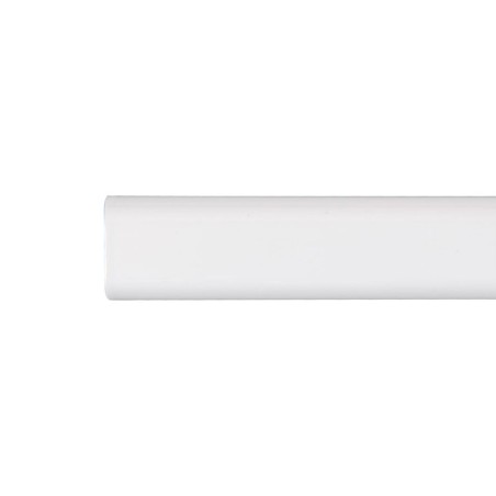 Asta per guardaroba Stor Planet Cintacor Bianco Ovalada 100 cm 15 x 25 mm