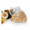 Shopping Bag Ibili 37 x 20 cm Bianco Rete Legumi