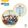 Asta con punta a vite per ombrellone Aktive Spiaggia 16 x 32 x 9,5 cm (20 Unità)