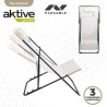 Lettino reclinabile Aktive Bianco 53 x 87 x 78 cm (4 Unità)