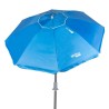 Ombrellone Aktive Azzurro Poliestere Alluminio 200 x 205 x 200 cm (6 Unità)