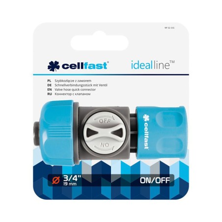 Connettore tubo Cellfast 3/4"