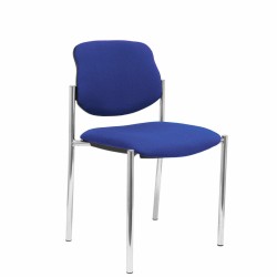 Sedia per Reception Villalgordo Piqueras y Crespo BALI229 Azzurro Ecopelle